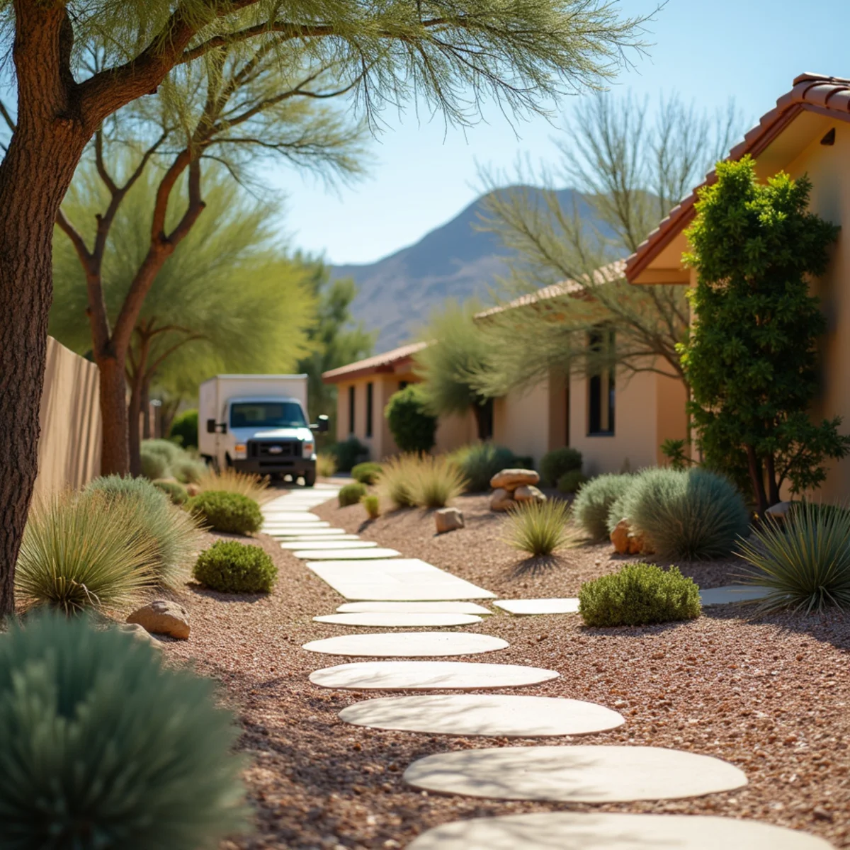 Desert landscaping in Cottonwood, AZ by YardGuy4Hire