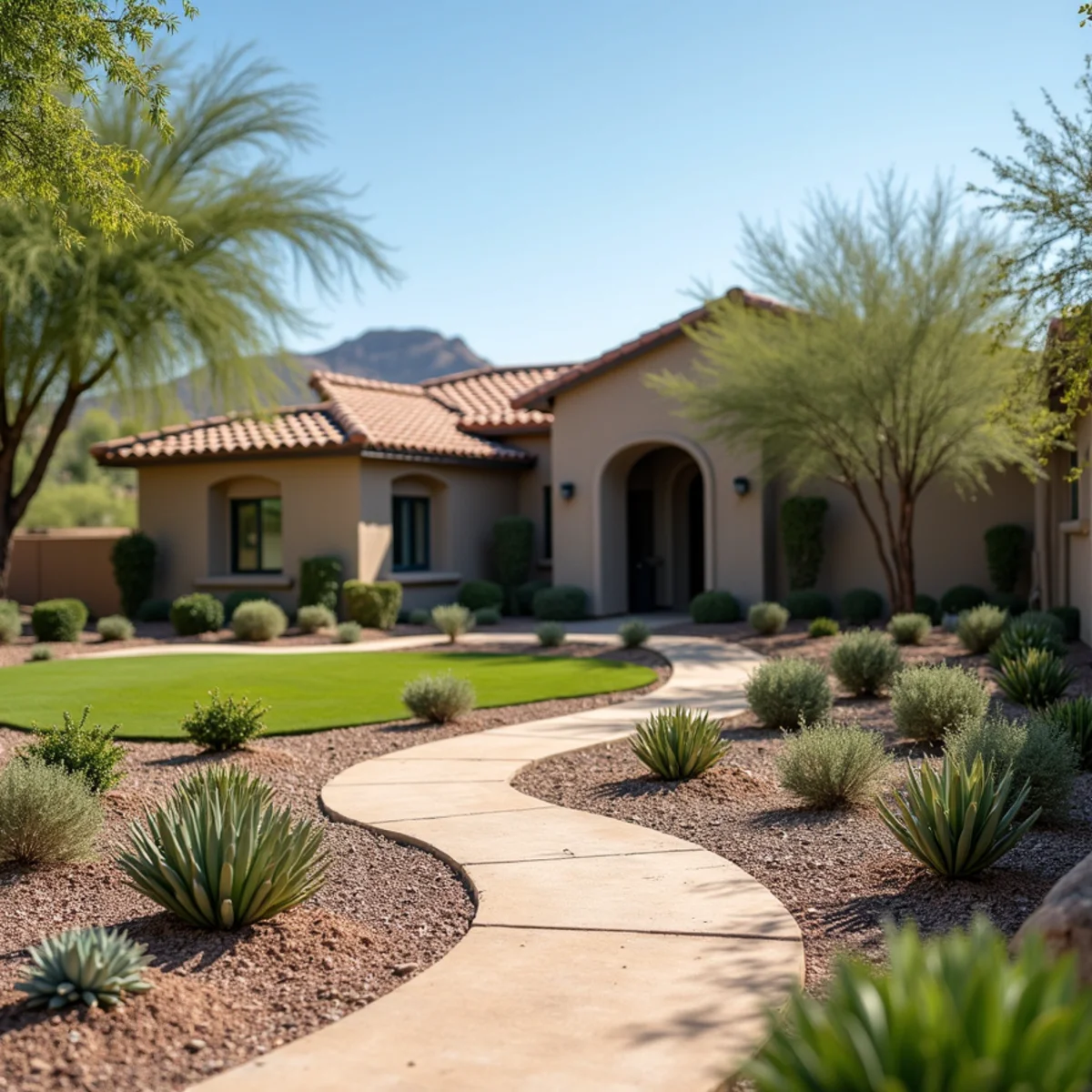 Desert landscaping in Fortuna Foothills, AZ by YardGuy4Hire