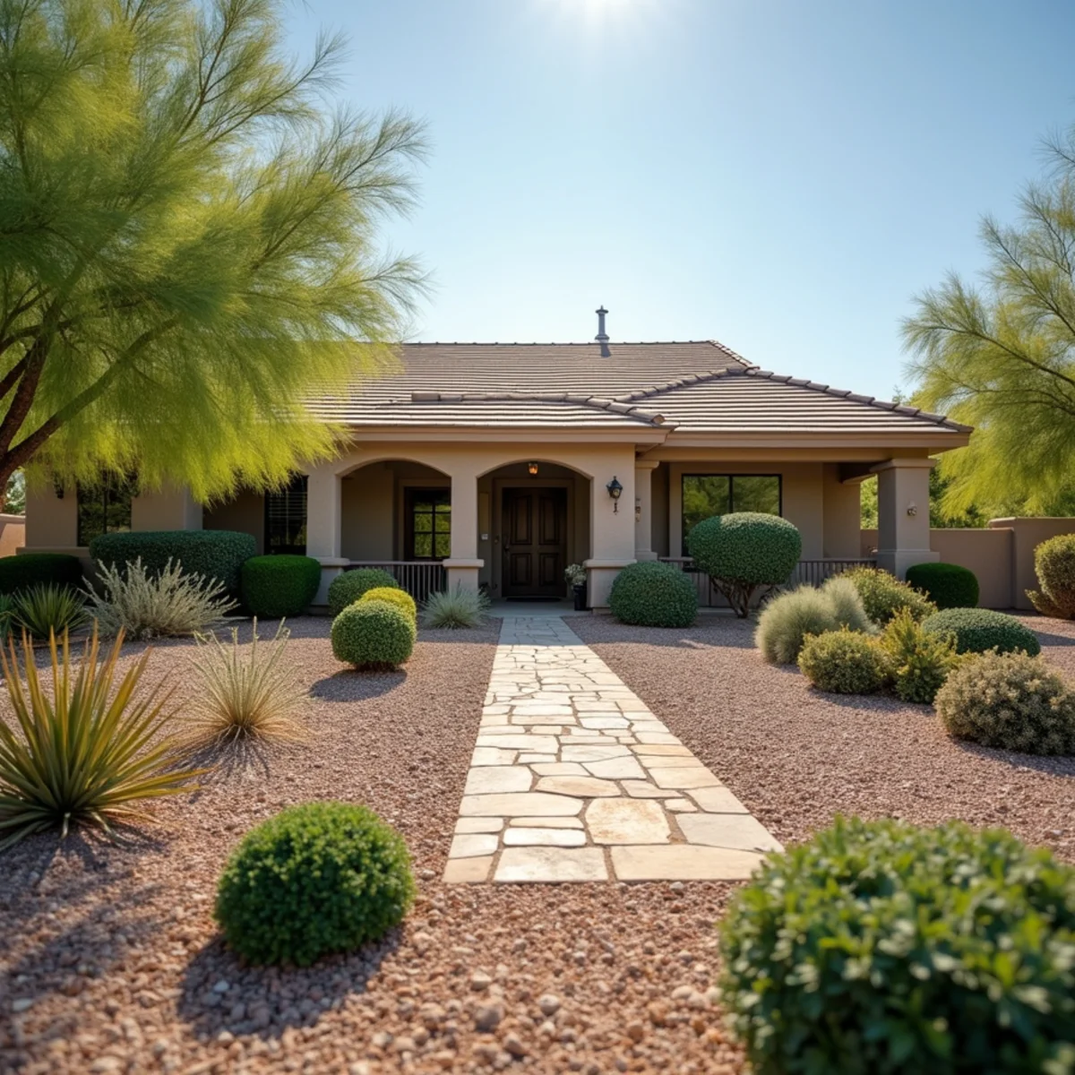 Desert landscaping in Fountain Hills, AZ by YardGuy4Hire