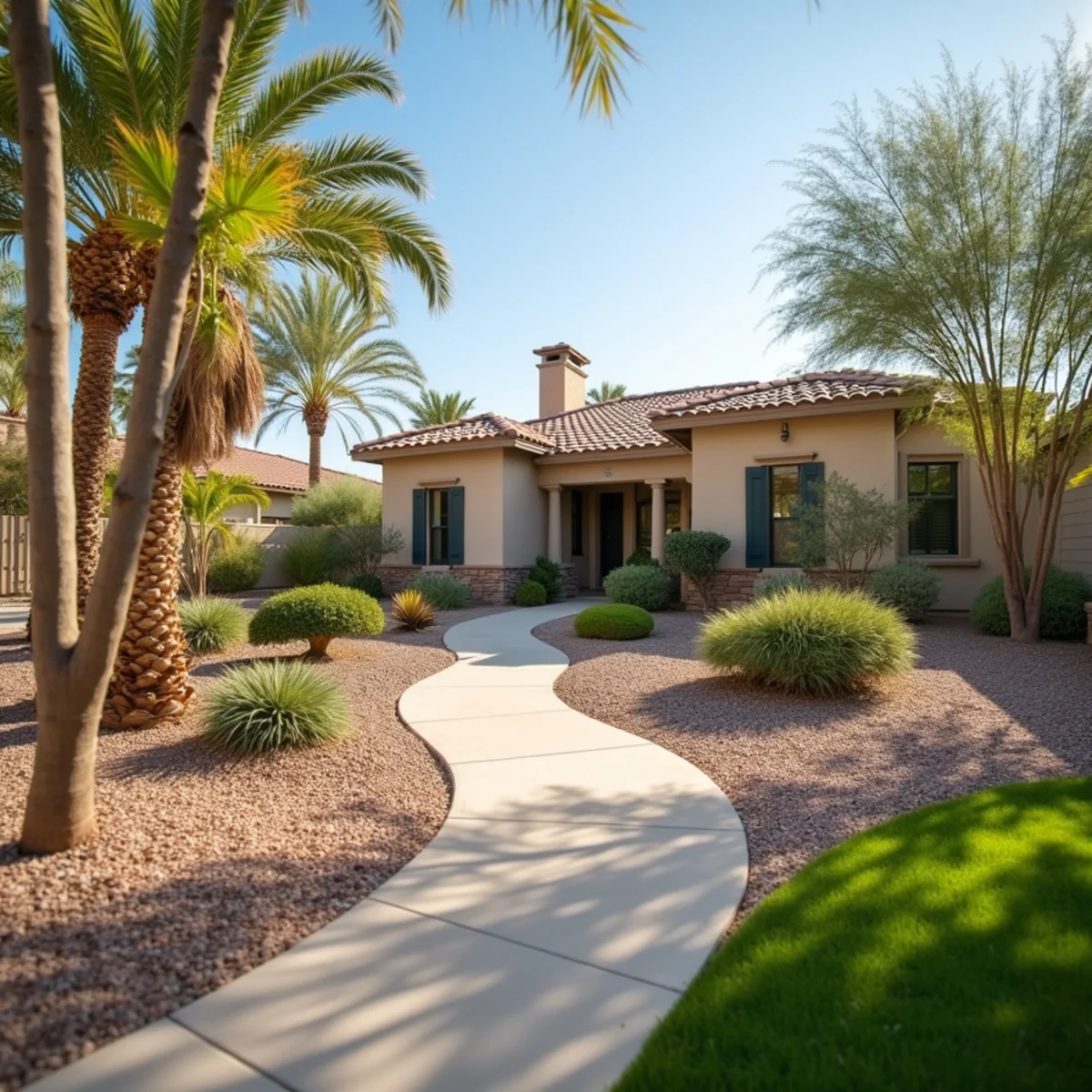 Desert landscaping in Lake Havasu City, AZ by YardGuy4Hire