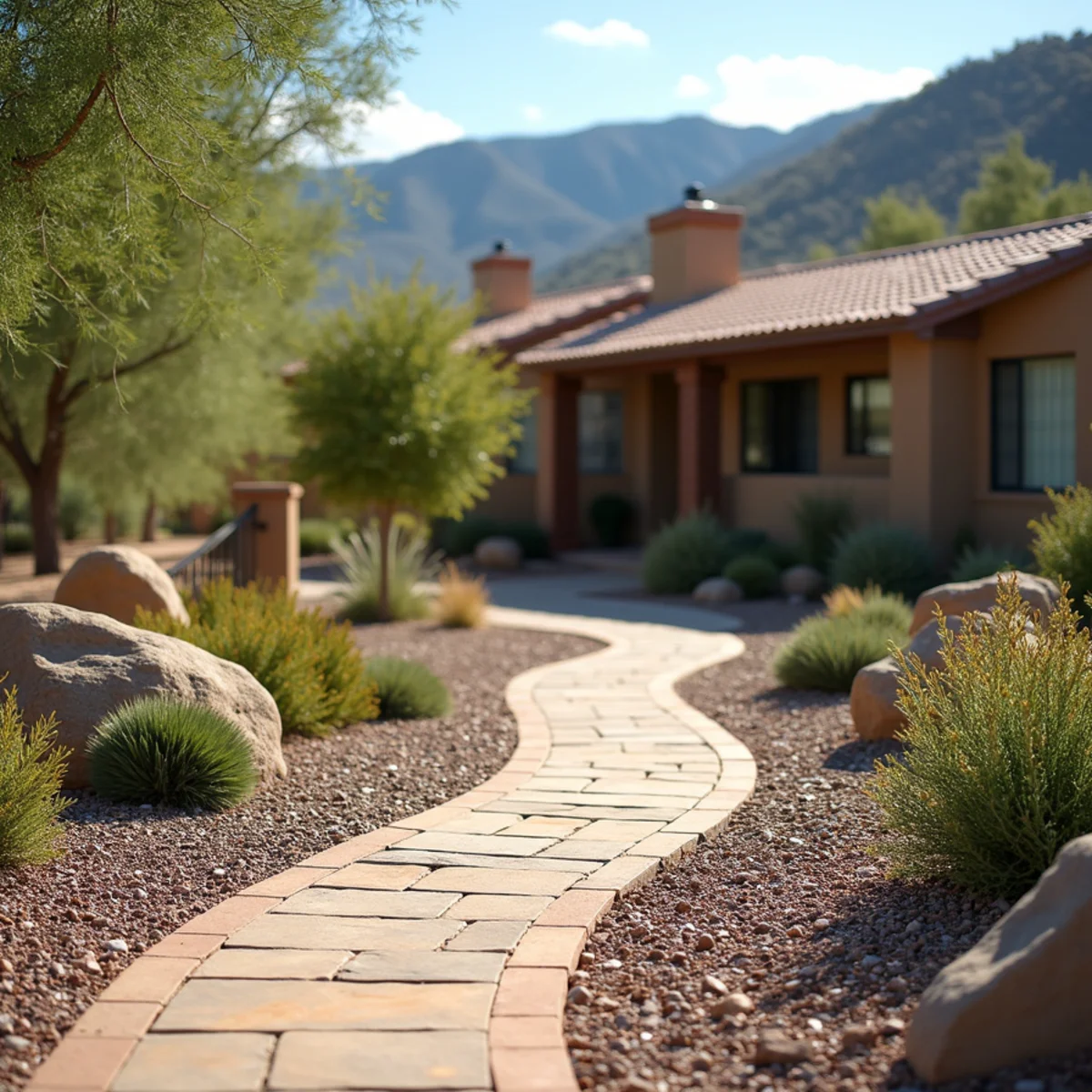 Desert landscaping in Pinetop-Lakeside, AZ by YardGuy4Hire