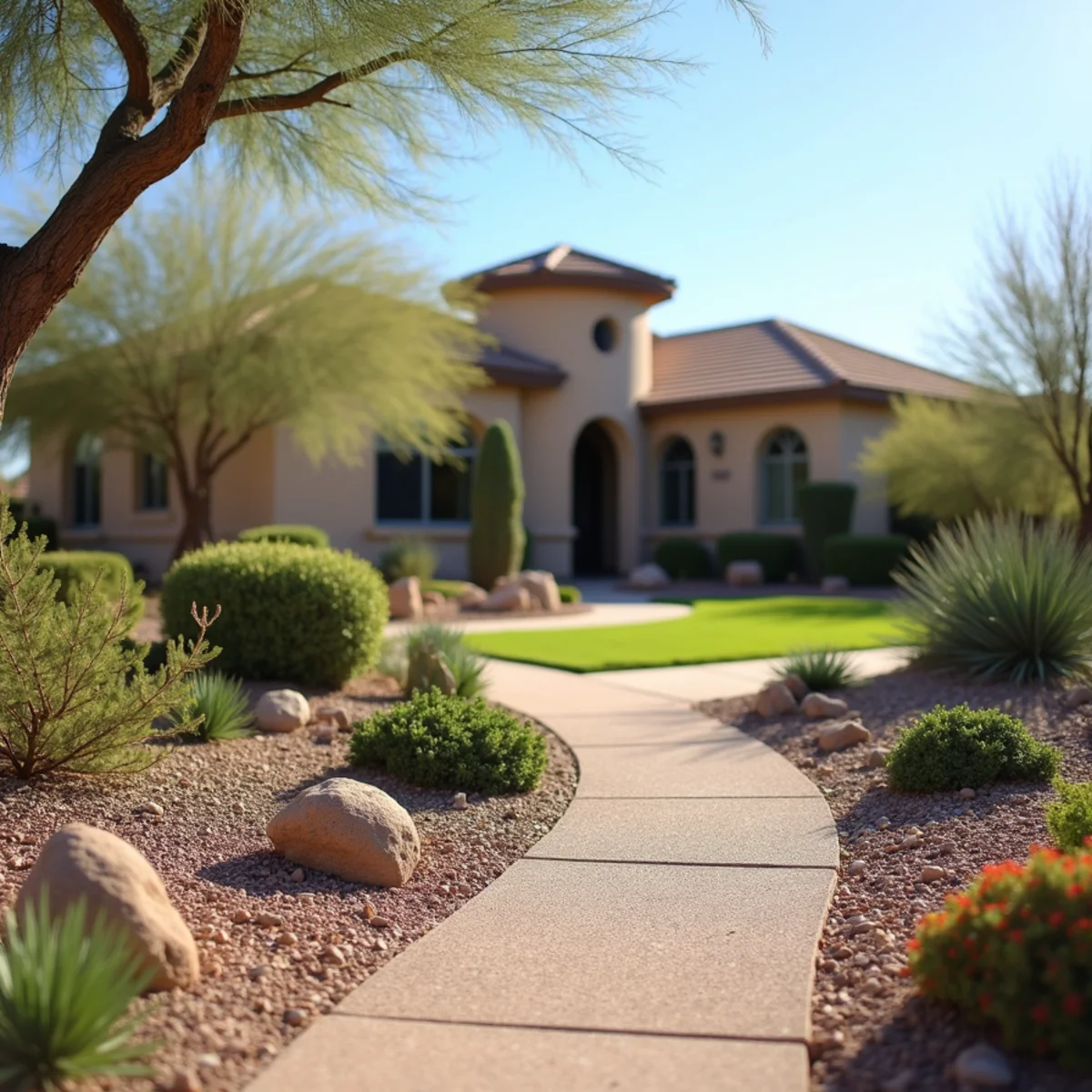 Desert landscaping in San Tan Valley, AZ by YardGuy4Hire