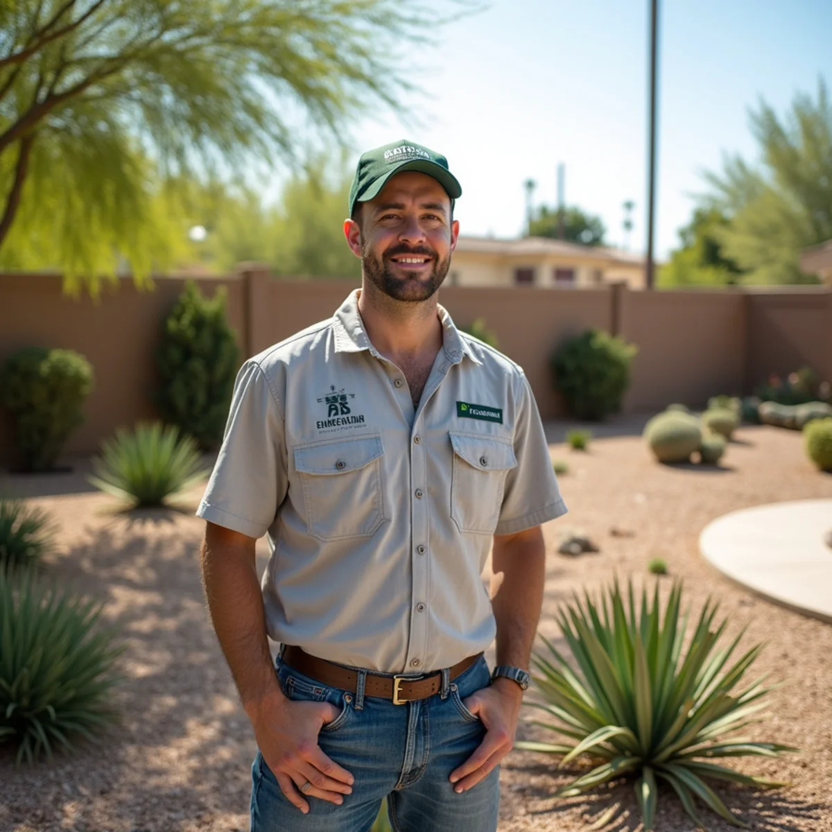 Desert landscaping in Sun City West, AZ by YardGuy4Hire