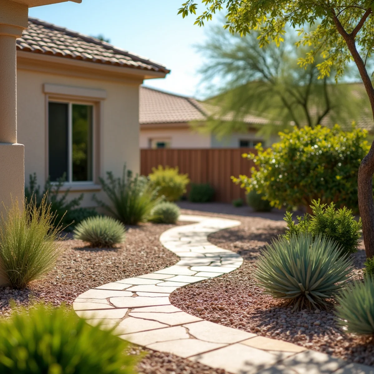 Desert landscaping in Youngtown, AZ by YardGuy4Hire